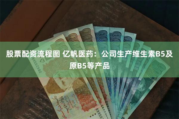 股票配资流程图 亿帆医药：公司生产维生素B5及原B5等产品